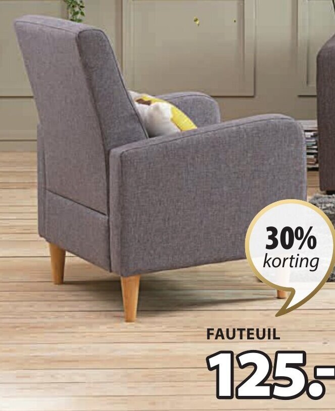 Gedved fauteuil B69xH90xD73CM aanbieding bij Jysk