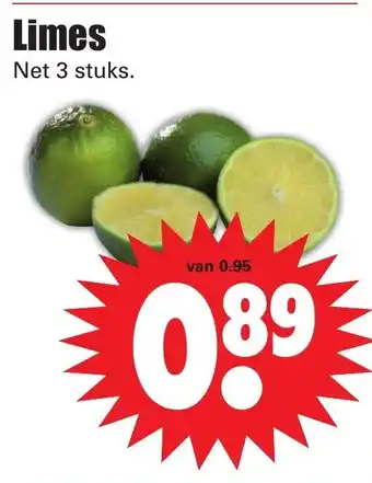 Dirk Limes 3st aanbieding