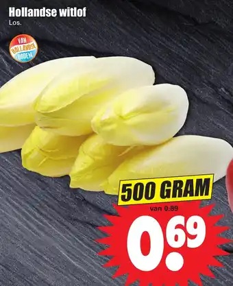 Dirk Hollandse witlof 500g aanbieding