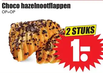 Dirk Choco hazelnootflappen 2st aanbieding