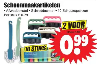 Dirk Schoonmaakartikelen 2st aanbieding