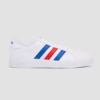Perry Sport Adidas grand court td sneakers wit/blauw heren aanbieding
