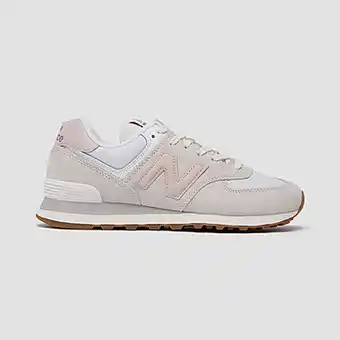 Perry Sport New balance u574r sneakers wit/roze dames aanbieding