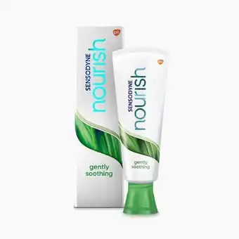 Trekpleister Sensodyne nourish aanbieding