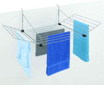 Bol.com Tomado tilburg droogrek - 12m drooglengte - zilvergrijs aanbieding