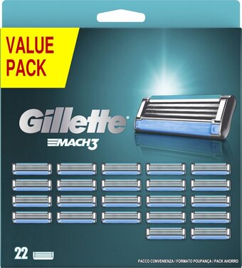 Bol.com Gillette mach3 navulmesjes - 22 stuks aanbieding