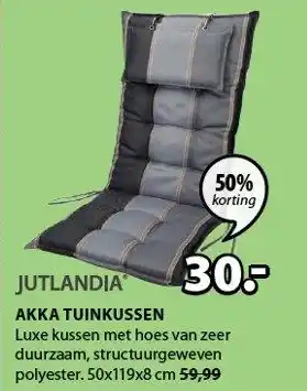 Jysk Akka Tuinkussen aanbieding