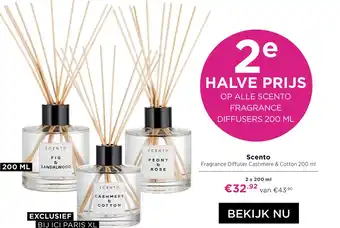 ICI Paris XL Scento aanbieding