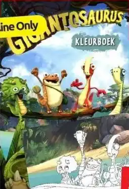 Boekenvoordeel Gigantosaurus kleurboek aanbieding