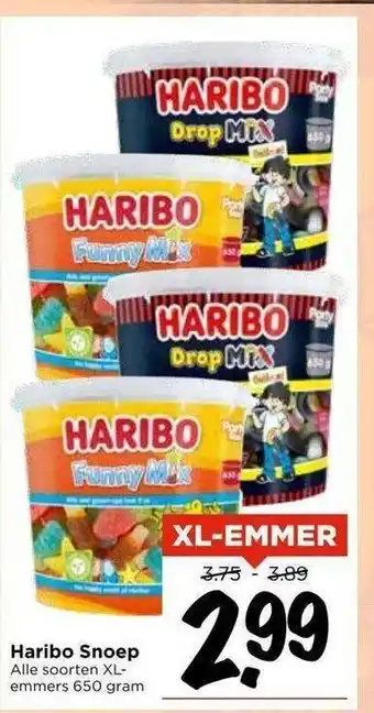 Vomar Voordeelmarkt Haribo snoep aanbieding