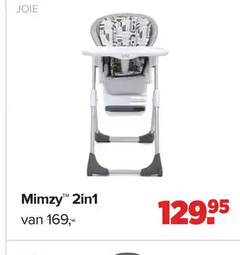 Baby-Dump Mimzy 2in1 aanbieding