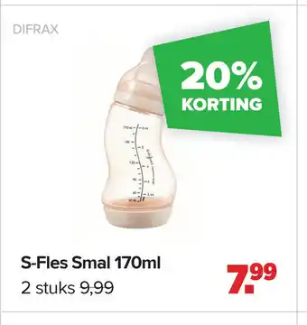 Baby-Dump S-fles smal 170ml aanbieding