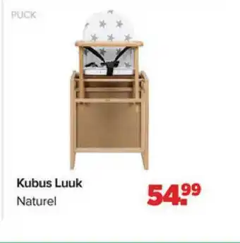 Baby-Dump Puck Kubus Luuk Kinderstoel aanbieding