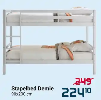 Beddenreus Stapelbed Demie aanbieding