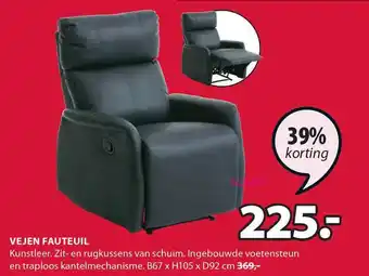 Jysk Vejen Fauteuil 39% Korting aanbieding