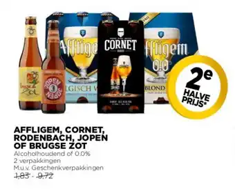 Jumbo Affligem, Cornet, Rodenbach, Jopen of Brugse zot aanbieding