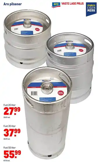 Makro Aro pilsener aanbieding