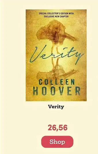 BookSpot Verity - colleen hoover aanbieding