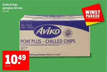 Makro Aviko Frites Pomplus 10mm aanbieding