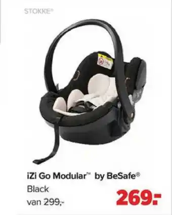 Baby-Dump Stokke® IZi Go Modular™ By BeSafe® Black Autostoel aanbieding