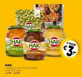 Jumbo Hak 2 potten a 710ML aanbieding