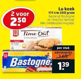 Trekpleister Lu Koek 171 T-m 260 Gram aanbieding