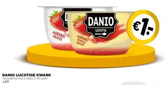 Jumbo Danio luchtig kwark 125 gram aanbieding