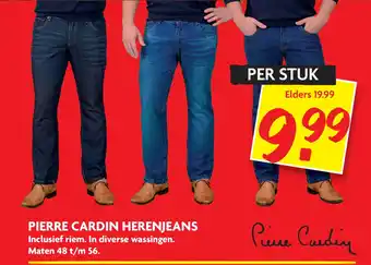 Dekamarkt Pierre Cardin Herenjeans 48 t/m 56 aanbieding