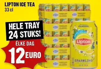 Dirck 3 Lipton ice tea 33CL aanbieding