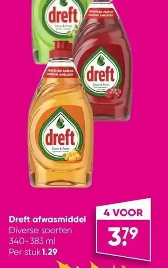 Big Bazar Dreft afwasmiddel aanbieding