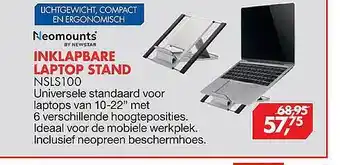 Vobis Inklapbare laptop stand aanbieding