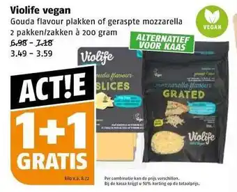 Poiesz Violife vegan aanbieding