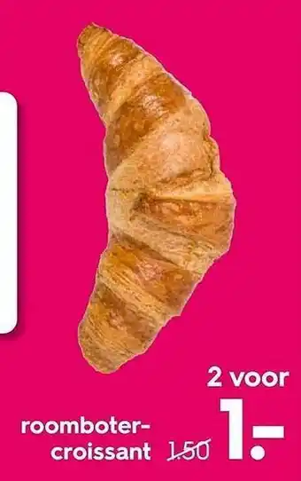 HEMA Roomboter croissant aanbieding