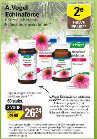 De Online Drogist A. vogel echinaforce aanbieding