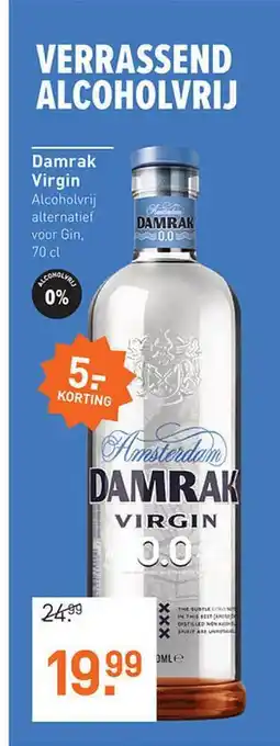 Gall & Gall Damrak virgin 5.- korting aanbieding