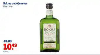 Makro Bokma oude jenever aanbieding