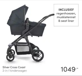 Baby & Tiener Silver Cross Coast 2-in-1 kinderwagen aanbieding