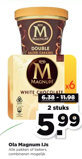 PLUS Ola Magnum IJs aanbieding