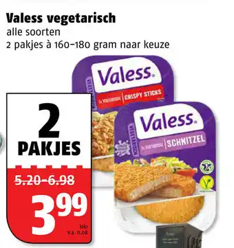 Poiesz Valess vegetarisch 2*160-180 gr aanbieding