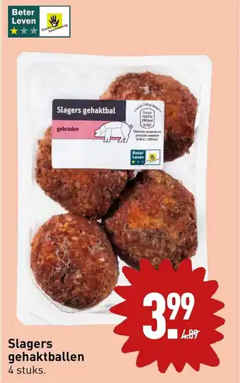 ALDI Slagers gehaktballen aanbieding