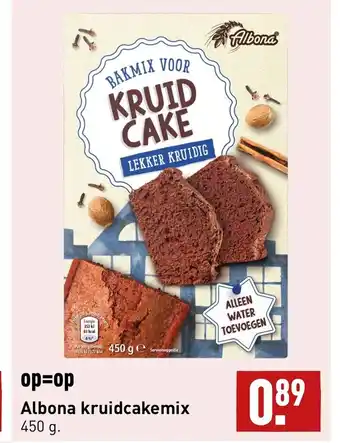 ALDI Albona kruidcakemix 450 gram aanbieding