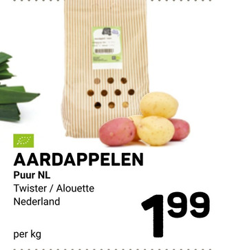 Ekoplaza Aardappelen aanbieding