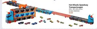 Lobbes Hot wheels speedway transportwagen aanbieding