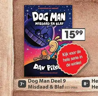 Top1Toys Dog man deel 9 misdaad & blaf aanbieding