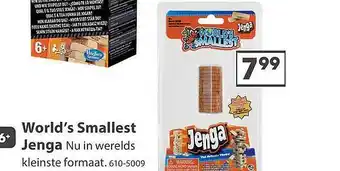 Top1Toys World's smallest jenga aanbieding