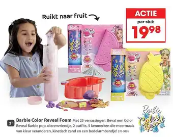 Top1Toys Barbie color reveal foam aanbieding