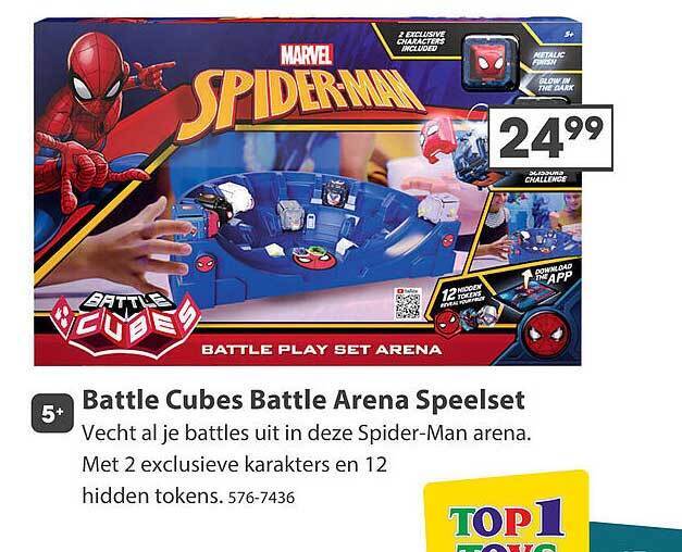 Battle cubes battle arena speelset aanbieding bij Top1Toys