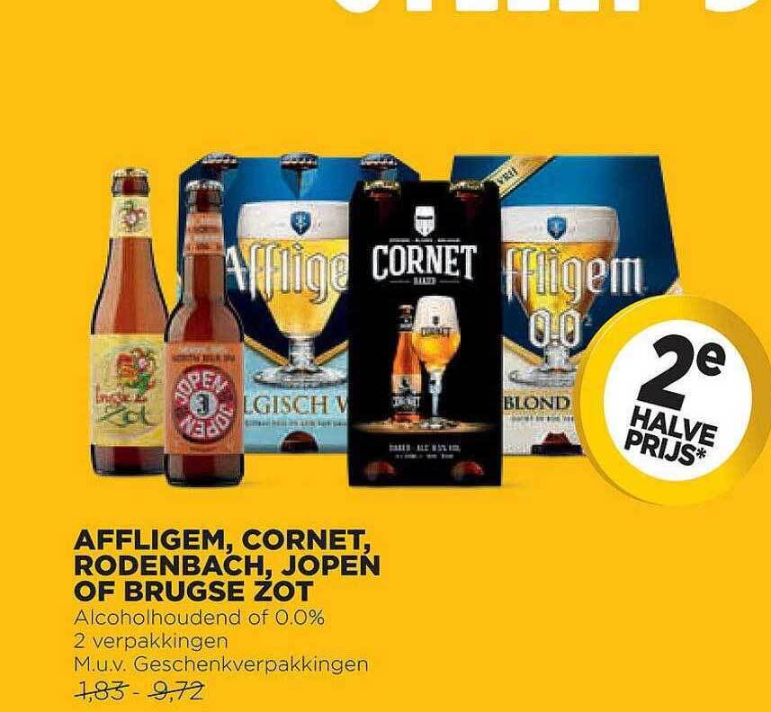 Affligem rodenbach jopen of brugse zot aanbieding bij Jumbo