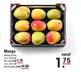 Sligro Mango aanbieding