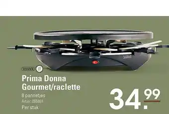 De Kweker Prima donna gourmet-raclette aanbieding